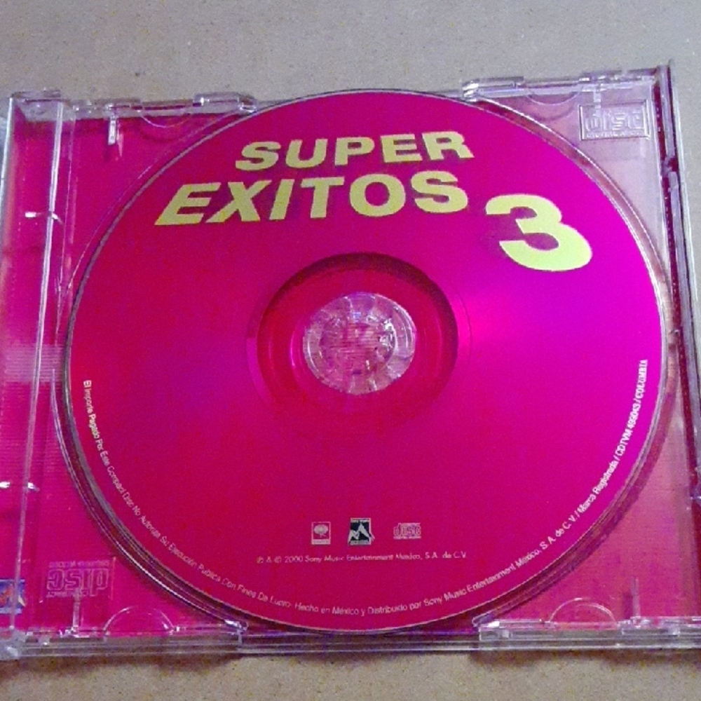 Super Exitos 3 CD - Pink Cover